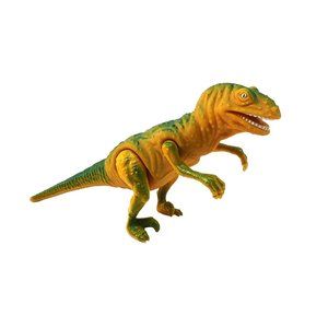 Vtg Playskool 1987 Definitely Dinosaurs Yellow green DEINONYCHUS Figure animal
